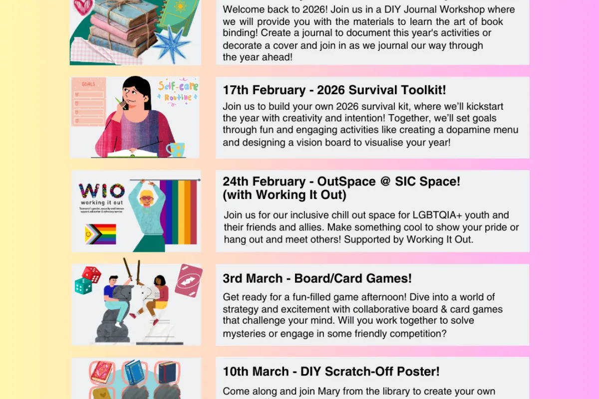 Feb March SIC Space Socials