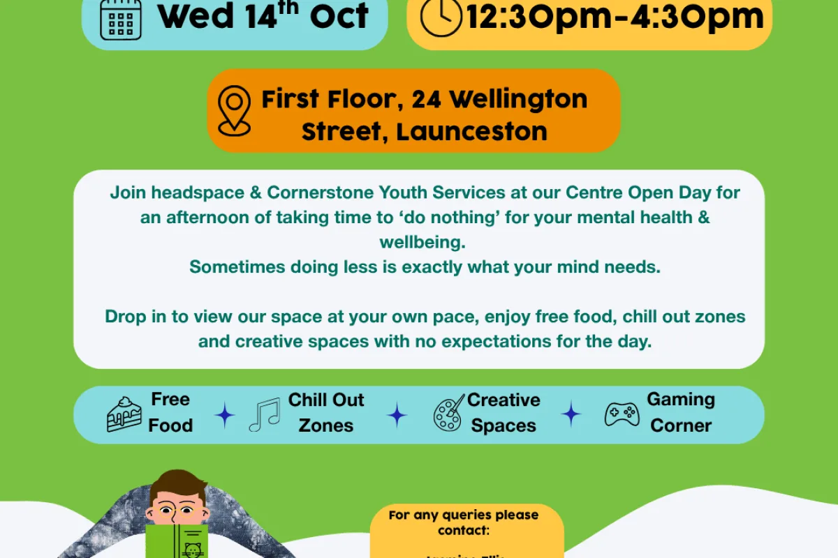 Headspace CSYS open day 2026 socials